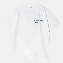 Homme Carhartt WIP T-shirts-- T-Shirt Gelato - Blanc