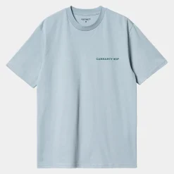 Homme Carhartt WIP T-shirts-- T-Shirt Home State - Bleu