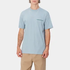 Homme Carhartt WIP T-shirts-- T-Shirt Home State - Bleu