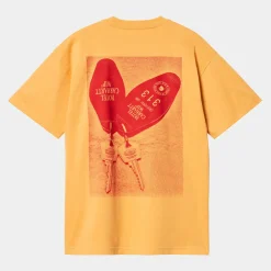 Homme Carhartt WIP T-shirts-- T-Shirt Hotel Keys - Jaune