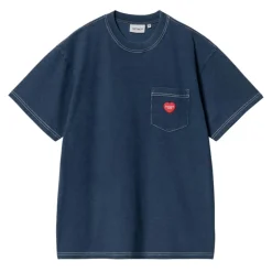 Homme CARHARTT T-shirts-WIP - T-shirt Ingo - Marine
