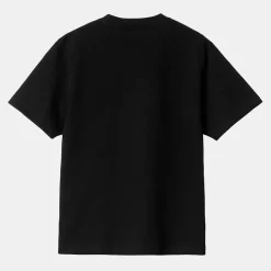 Femme Carhartt WIP T-shirts-- T-Shirt Pocket - Noir