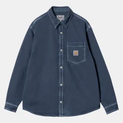 Homme Carhartt WIP Vestes-- Veste George - Bleu