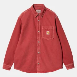 Homme Carhartt WIP Vestes-- Veste George - Rouge