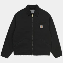 Homme Carhartt WIP Vestes-- Veste OG Detroit - Noir Aged