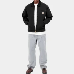 Homme Carhartt WIP Vestes-- Veste OG Detroit - Noir Aged