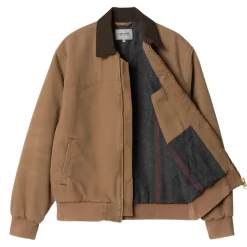 Homme CARHARTT Vestes-WIP - Veste Santa Fe - Tabac