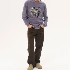 Homme CARNE BOLLENTE L'esprit Merci|Pantalons-- Pantalon Under the Moon - Marron