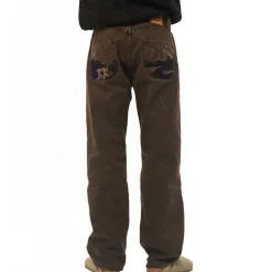 Homme CARNE BOLLENTE L'esprit Merci|Pantalons-- Pantalon Under the Moon - Marron