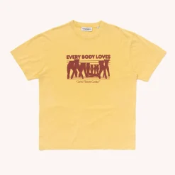 Homme CARNE BOLLENTE T-shirts-- T-Shirt Every Body Loves - Jaune