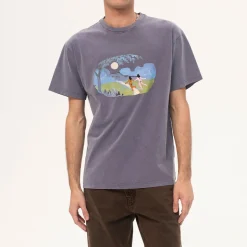 Homme CARNE BOLLENTE T-shirts-- T-Shirt Lunar Lovers Lane - Lavande