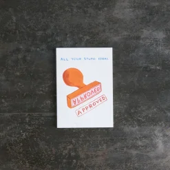 2253 DAVID SHRIGLEY Écriture-Carnet - All Your Stupid Ideas