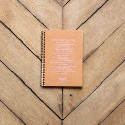 1407 IMPRIMERIE DU MARAIS Écriture-Carnet A5 à spirale - Kraft & Cuivre