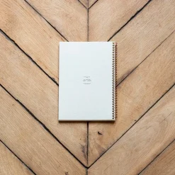 1407 IMPRIMERIE DU MARAIS Écriture-Carnet A5 à spirale - Kraft & Cuivre