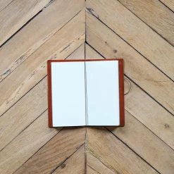 426 DESIGNPHIL Écriture|Maison De Campagne-Carnet de voyage en cuir - Camel