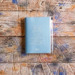 960 MARKS KAMOI Écriture-Carnet Merci - Bleu Azur