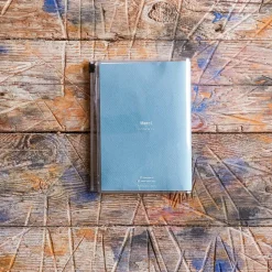 960 MARKS KAMOI Écriture-Carnet Merci - Bleu Azur