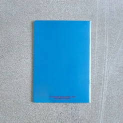 2962 BRANDBOOK Écriture-Carnet Merci - Bleu Marin et Rouge