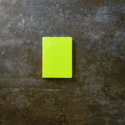 2962 BRANDBOOK Écriture-Carnet Merci - Fluo Jaune