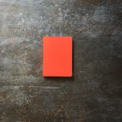 2962 BRANDBOOK Écriture-Carnet Merci - Fluo Orange