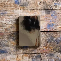 2962 BRANDBOOK Écriture-Carnet Merci - Métal Argent