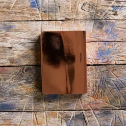 2962 BRANDBOOK Écriture-Carnet Merci - Métal Cuivre