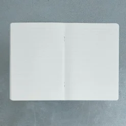 2962 BRANDBOOK Écriture-Carnet Merci - Turquoise et Rouge