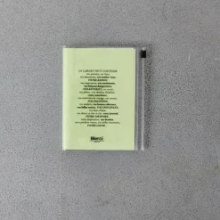 960 MARKS KAMOI Écriture|L'esprit Merci-Carnet Merci - Vert d'eau