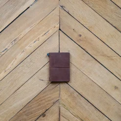 426 DESIGNPHIL Écriture-Carnet passeport en cuir - Brun