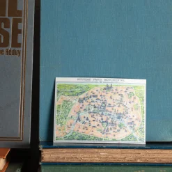 1197 LES PARISETTES Écriture-Carte postale animée - Plan de Paris