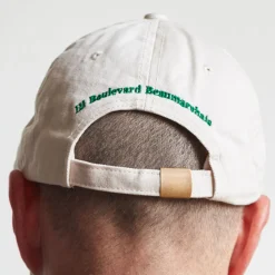 Femme M05 Casquettes & Bobs|Casquettes & Bobs-Casquette unisexe brodée Non Merci - Écru