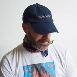 Femme HOHO COCO L'esprit Merci|Casquettes & Bobs-Casquette unisexe brodée Non Merci - Bleu Marine