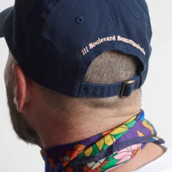 Femme HOHO COCO L'esprit Merci|Casquettes & Bobs-Casquette unisexe brodée Non Merci - Bleu Marine