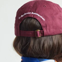 Femme HOHO COCO L'esprit Merci|Casquettes & Bobs-Casquette unisexe brodée Non Merci - Bordeaux