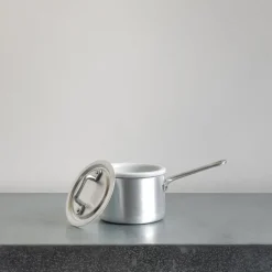 1771 ITALO OTTINETTI Poêles & Casseroles-Casserole haute et couvercle en aluminium