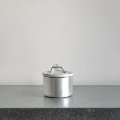 1771 ITALO OTTINETTI Poêles & Casseroles-Casserole haute et couvercle en aluminium