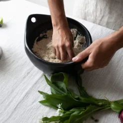 1950 INDIGENA Maison De Campagne|Poêles & Casseroles-Casserole ovale en argile - Noir