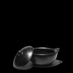 1950 INDIGENA Maison De Campagne|Poêles & Casseroles-Casserole ovale en argile - Noir