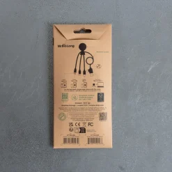 075 XOOPAR High-tech-Câble Mr Bio - Blanc