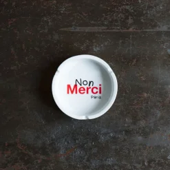 1859 ESSEASCREEN Les Accessoires Merci|Allumettes & Briquets-Cendrier - Rouge "Rive Droite" - Non Merci