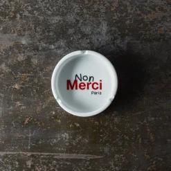 1859 ESSEASCREEN Les Accessoires Merci|Allumettes & Briquets-Cendrier - Rouge "Rive Droite" - Non Merci