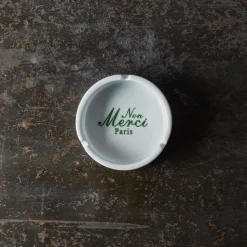 1859 ESSEASCREEN Les Accessoires Merci|Allumettes & Briquets-Cendrier - Vert "Rive Gauche" - Non Merci