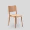2130 LIVONI Chaises-Chaise années 30 - Naturel