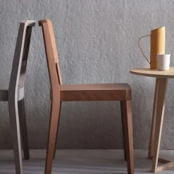 2130 LIVONI Chaises-Chaise années 30 - Naturel