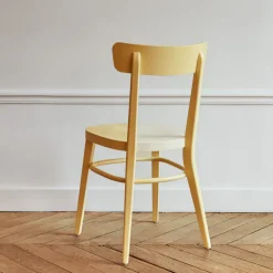 2131 LIVONI Chaises|L'esprit Merci-Chaise Bistrot - Jaune