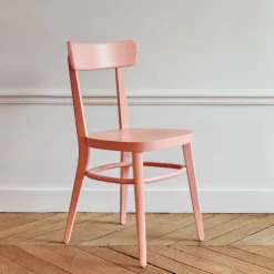 2133 LIVONI Chaises-Chaise Bistrot - Rose