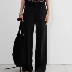 Femme CHRISTIAN WIGNANT Pantalons-Christian Wijnants - Pantalon Phenyo - Noir