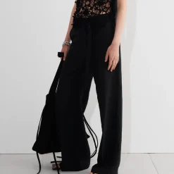 Femme CHRISTIAN WIGNANT Pantalons-Christian Wijnants - Pantalon Phenyo - Noir