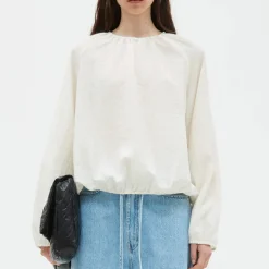 Femme Christian Wijnants Chemises-- Blouse Tanawa - Lait