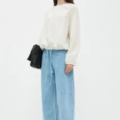 Femme Christian Wijnants Chemises-- Blouse Tanawa - Lait